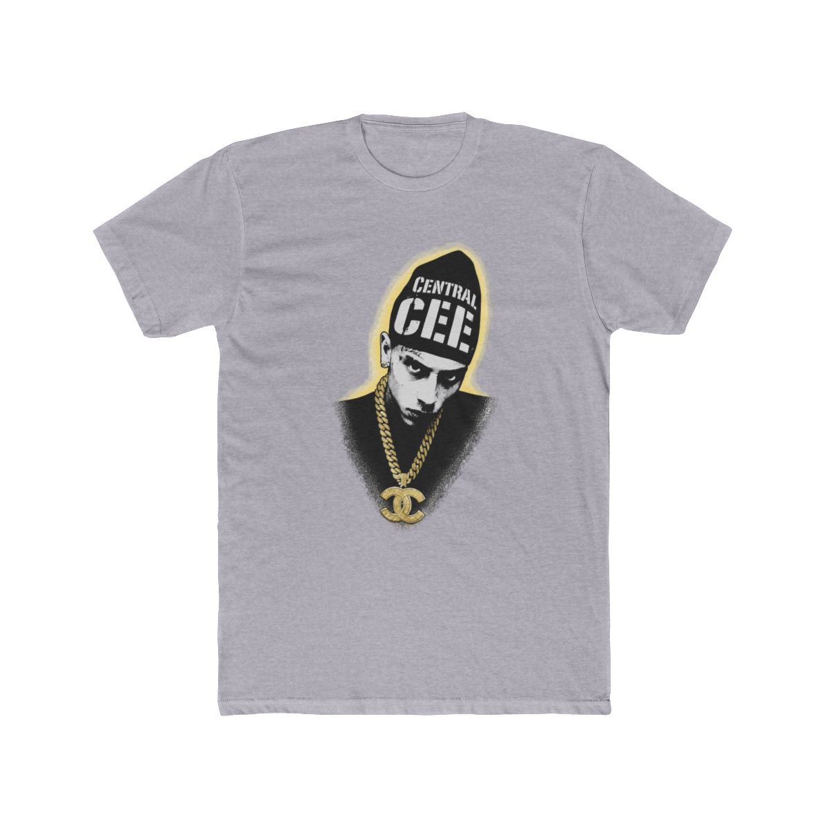 Central Cee Portrait Graphic T Shirt - Black - Large - alternate angle 3, merchandise