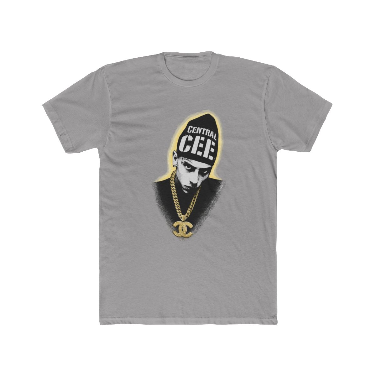 Central Cee Portrait Graphic T Shirt - Black - Large