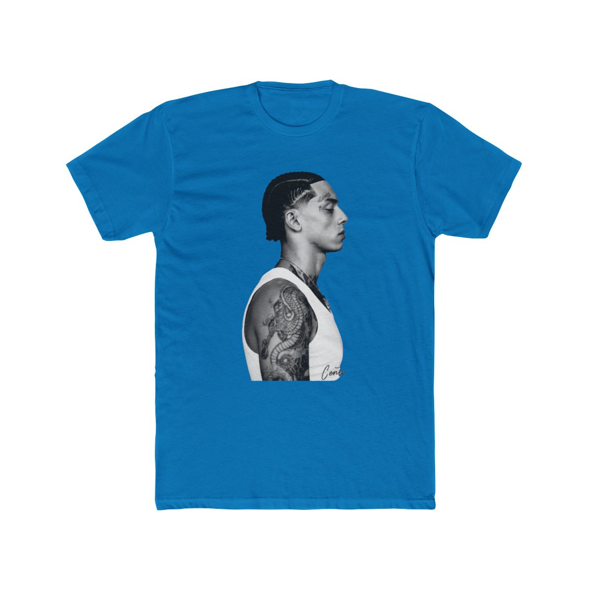 2026 Summer Central Cee Graphic T Shirt Men Minimalist Vibe Tee Hip Hop Artist Fan Merch Breathable Cotton Streetwear Casual Top